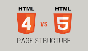 HTML4 & HTML5 Logos